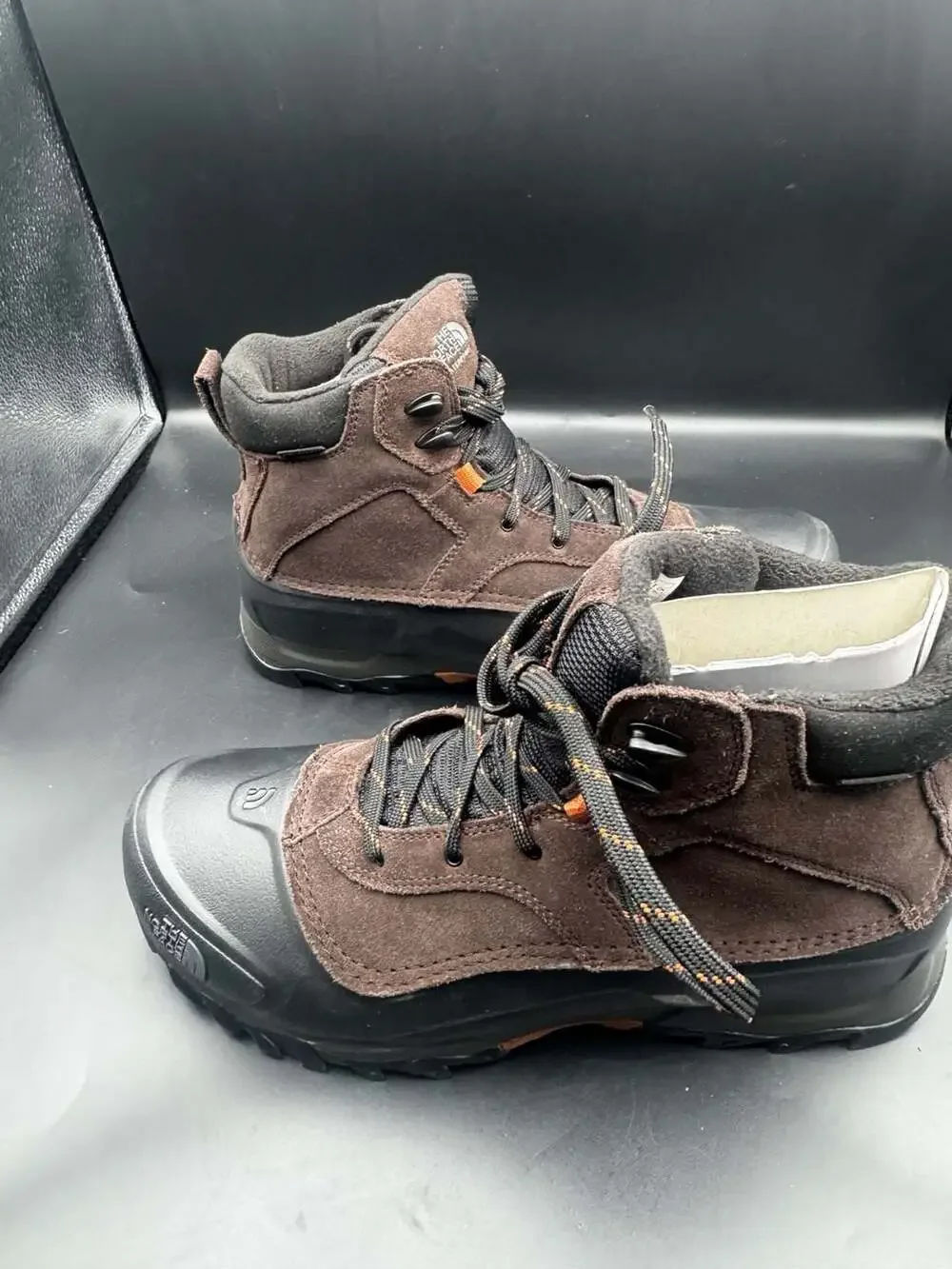 The North Face Men's Snowfuse Waterproof Boots Coffee Brown Size 11.5